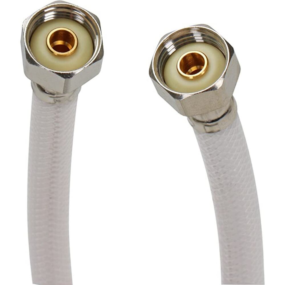 Fluidmaster B4FV20 Faucet Connector, Reinforced Vinyl - 1/2" I.P. FEMALE 8 PACK